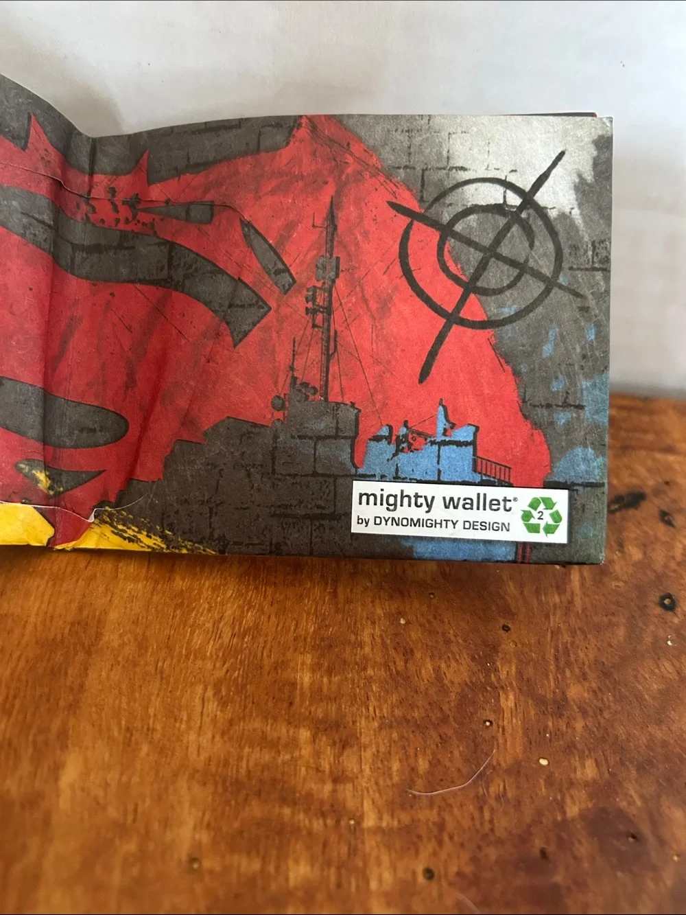 MIGHTY WALLET Superhero Batman Superman Wallet